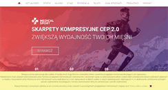 Desktop Screenshot of medicalsport.pl
